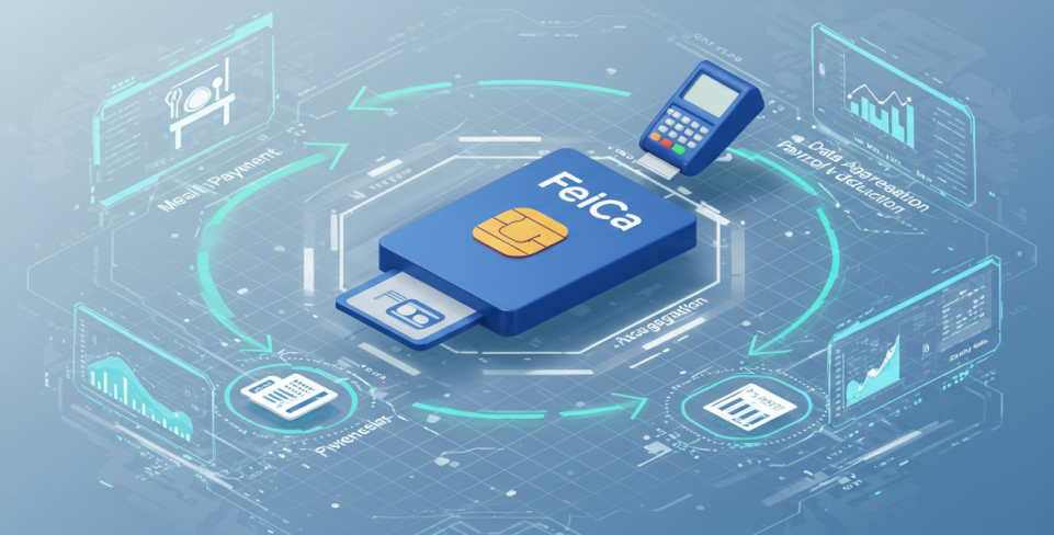 【FeliCa対応】タッチ1秒で完了、社員食堂から給与システム連携まで自動化のイメージ画像